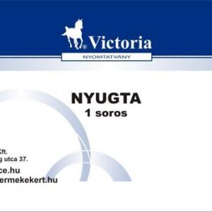 Egysoros nyugta